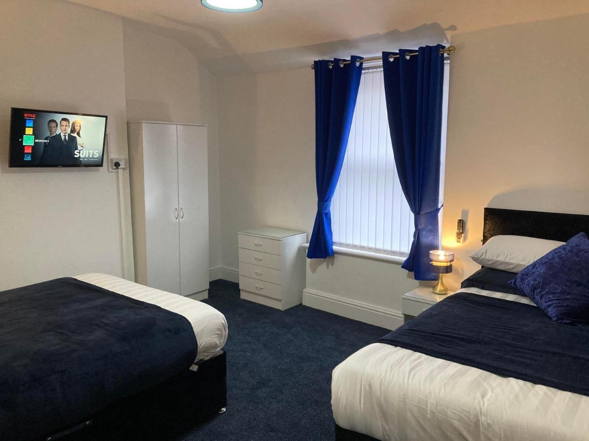 Agapi Apartment - Sea View Sleeps Ten Blackpool Luaran gambar
